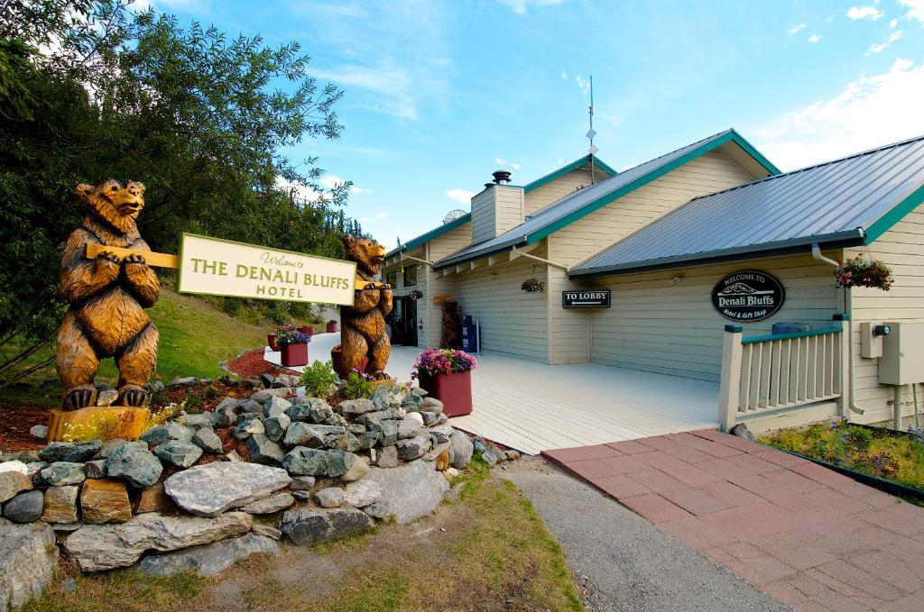 Denali Bluffs Hotel Denali Park Exterior foto
